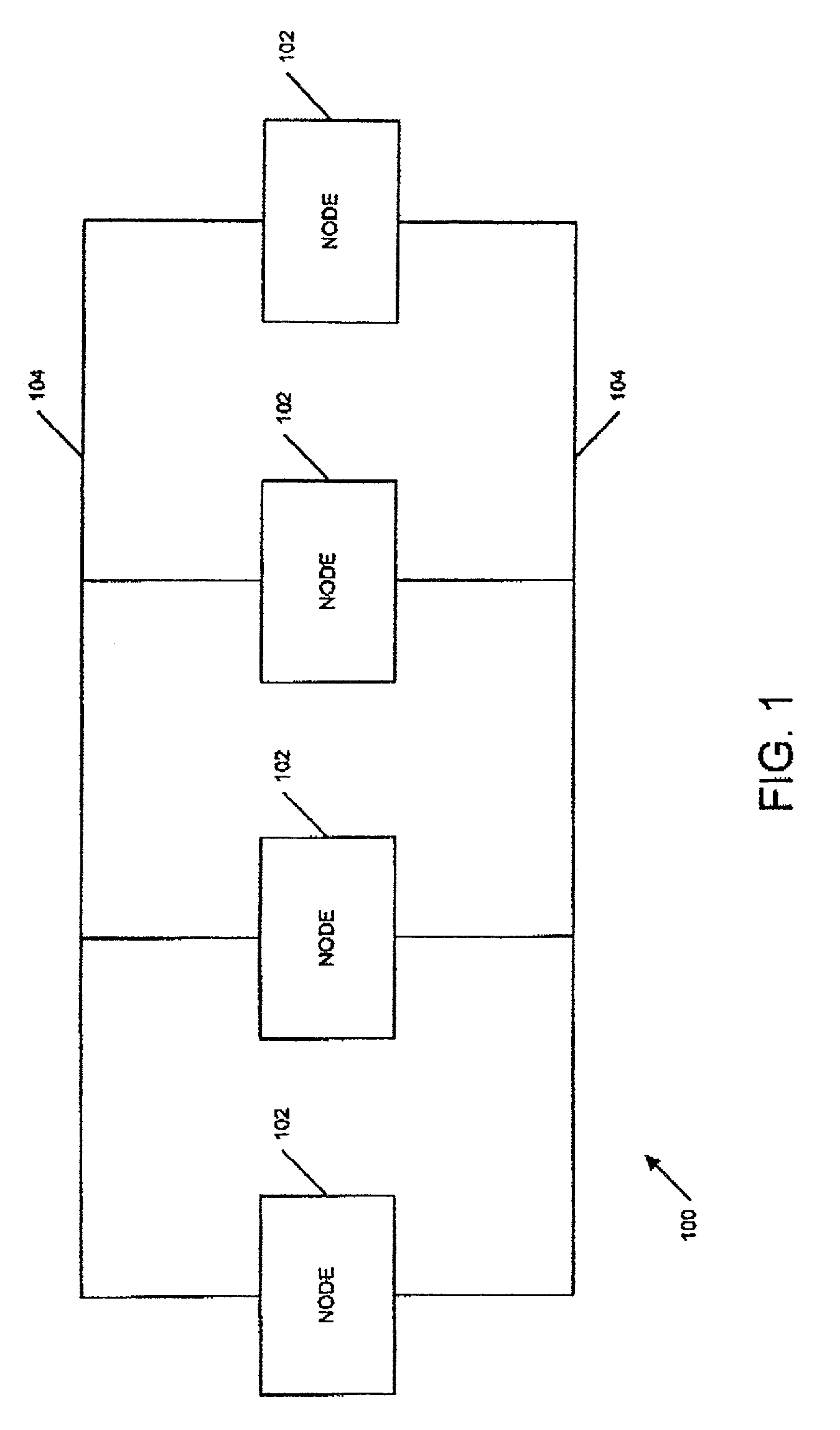 Method and apparatus for exchanging heartbeat messages and configuration information between nodes operating in a master-slave configuration