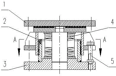 Three-dimensional elastic support