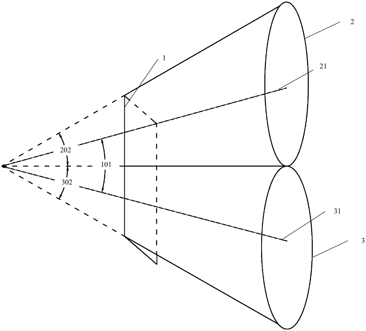 Supplement light device and shooting device