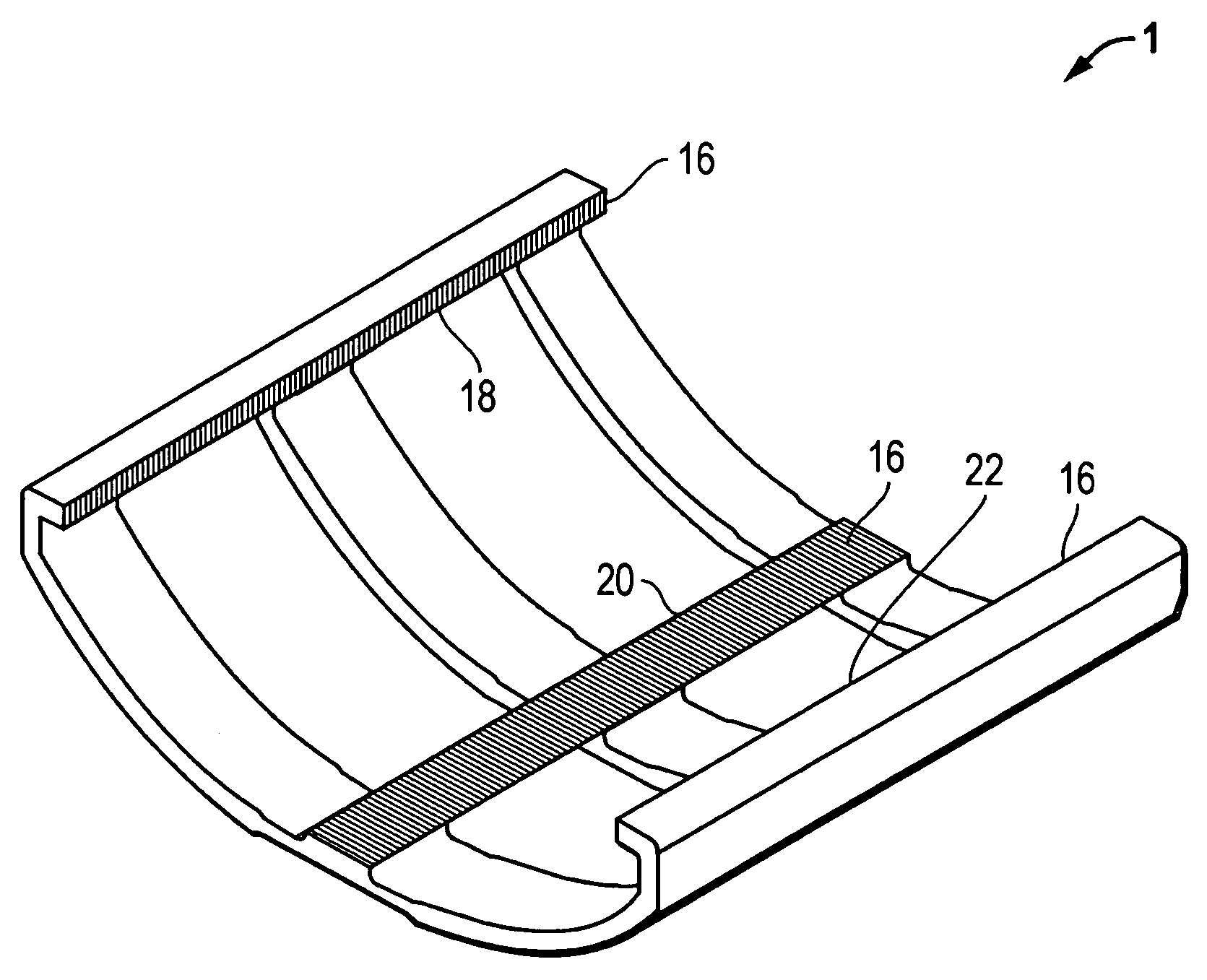 Method for treating semiconductor processing components and components formed thereby