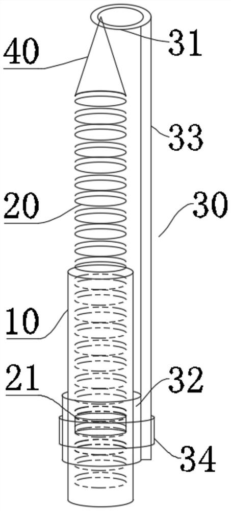 Wire pipe correction device and correction method