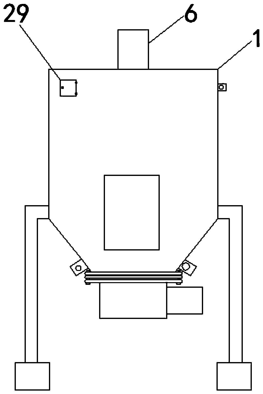 Novel anti-blocking mixer with good sealing effect