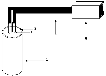 Device and method for quickly measuring carbon dioxide flux of soil