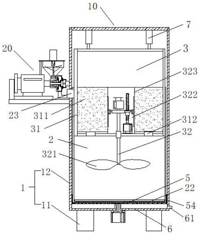 A kind of nitrite scavenging additive production line and its preparation method