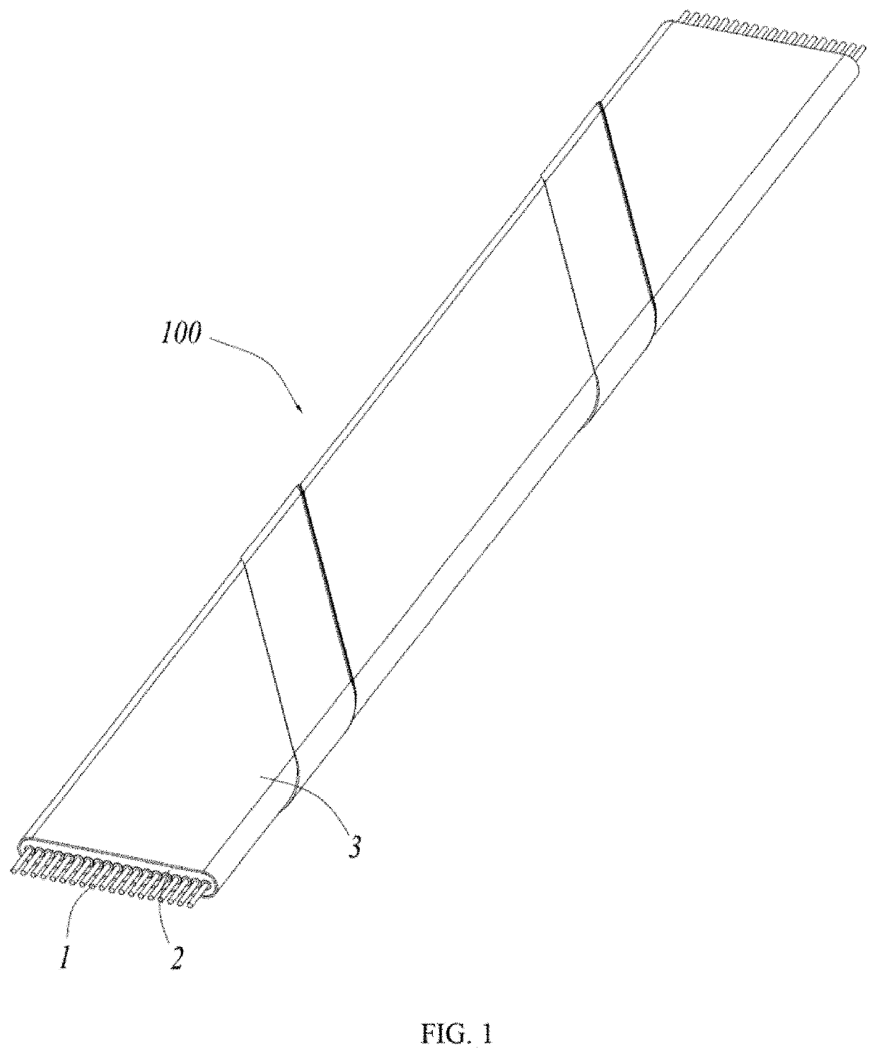 Flat data transmission cable