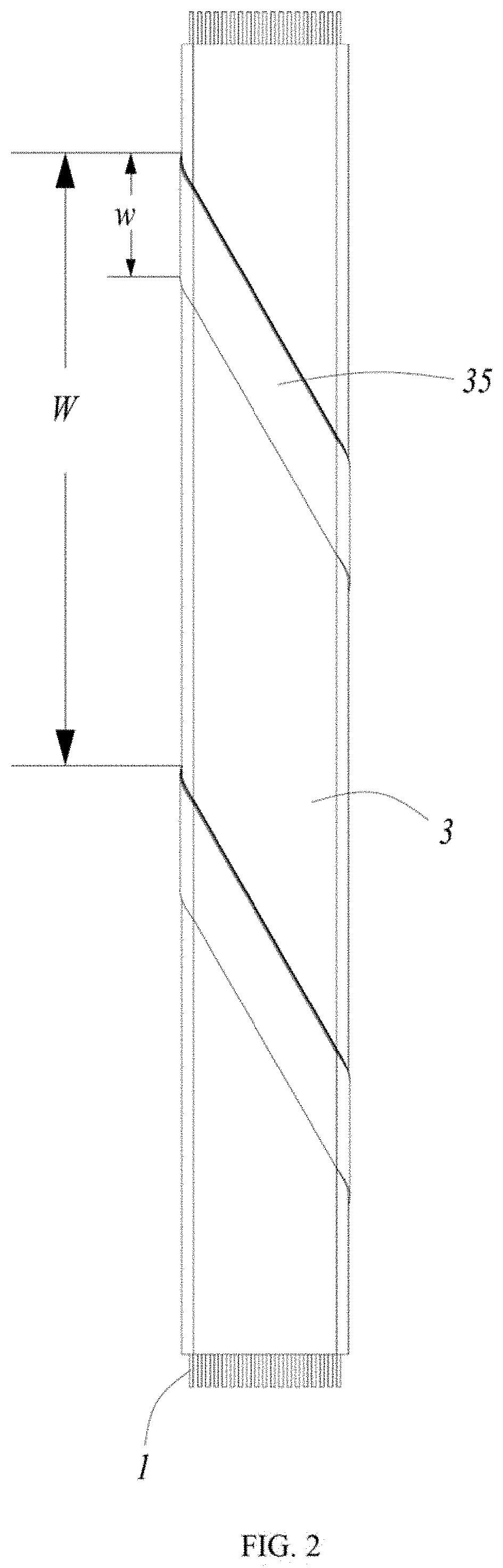 Flat data transmission cable