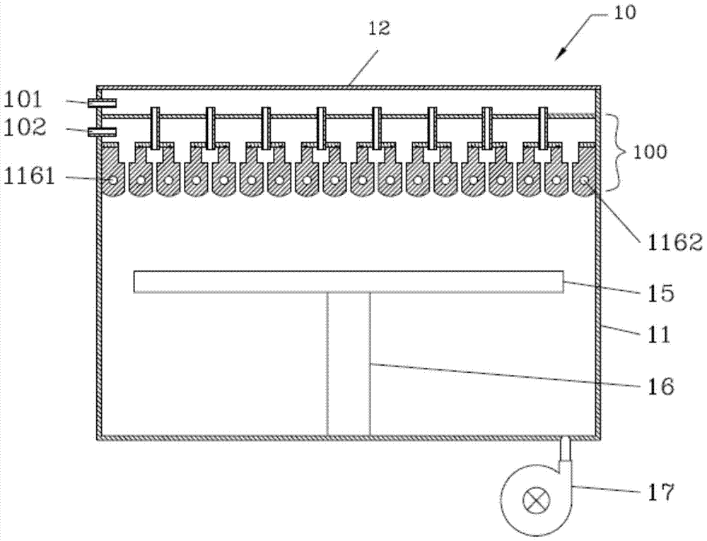 Reactive gas delivery device and chemical vapor deposition or epitaxial layer growth reactor