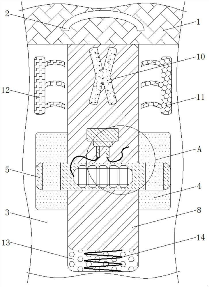 Drying mechanism used after wheat grain washing