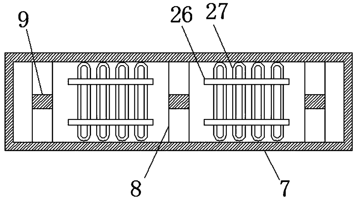 Drying device for cotton cloth processing