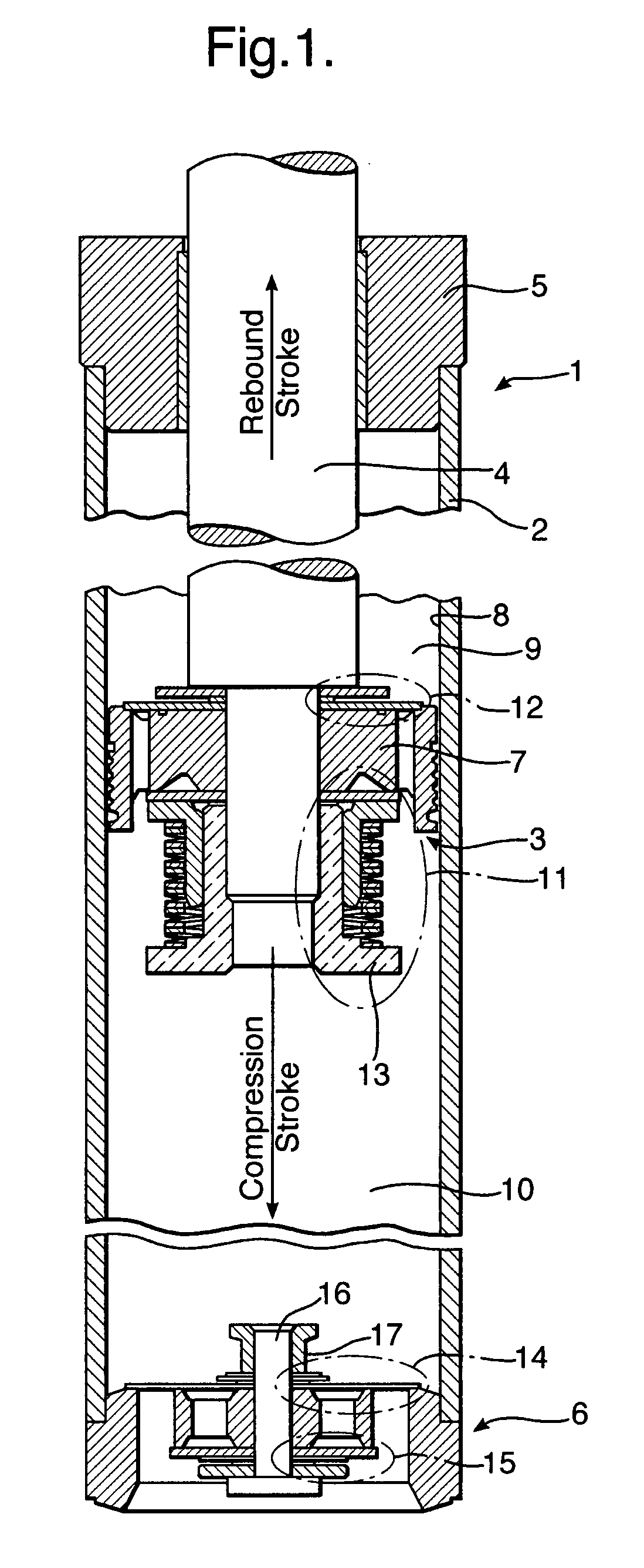 Hydraulic suspension damper