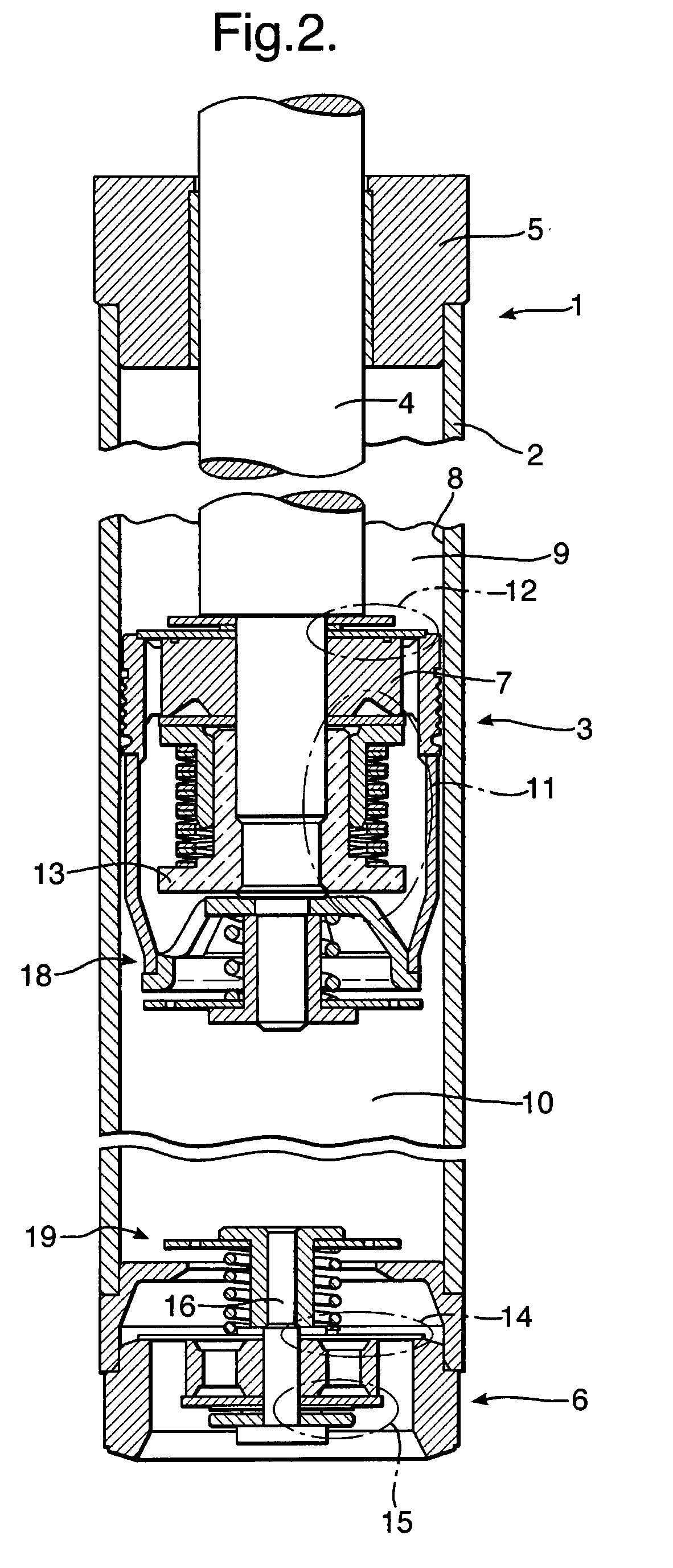 Hydraulic suspension damper