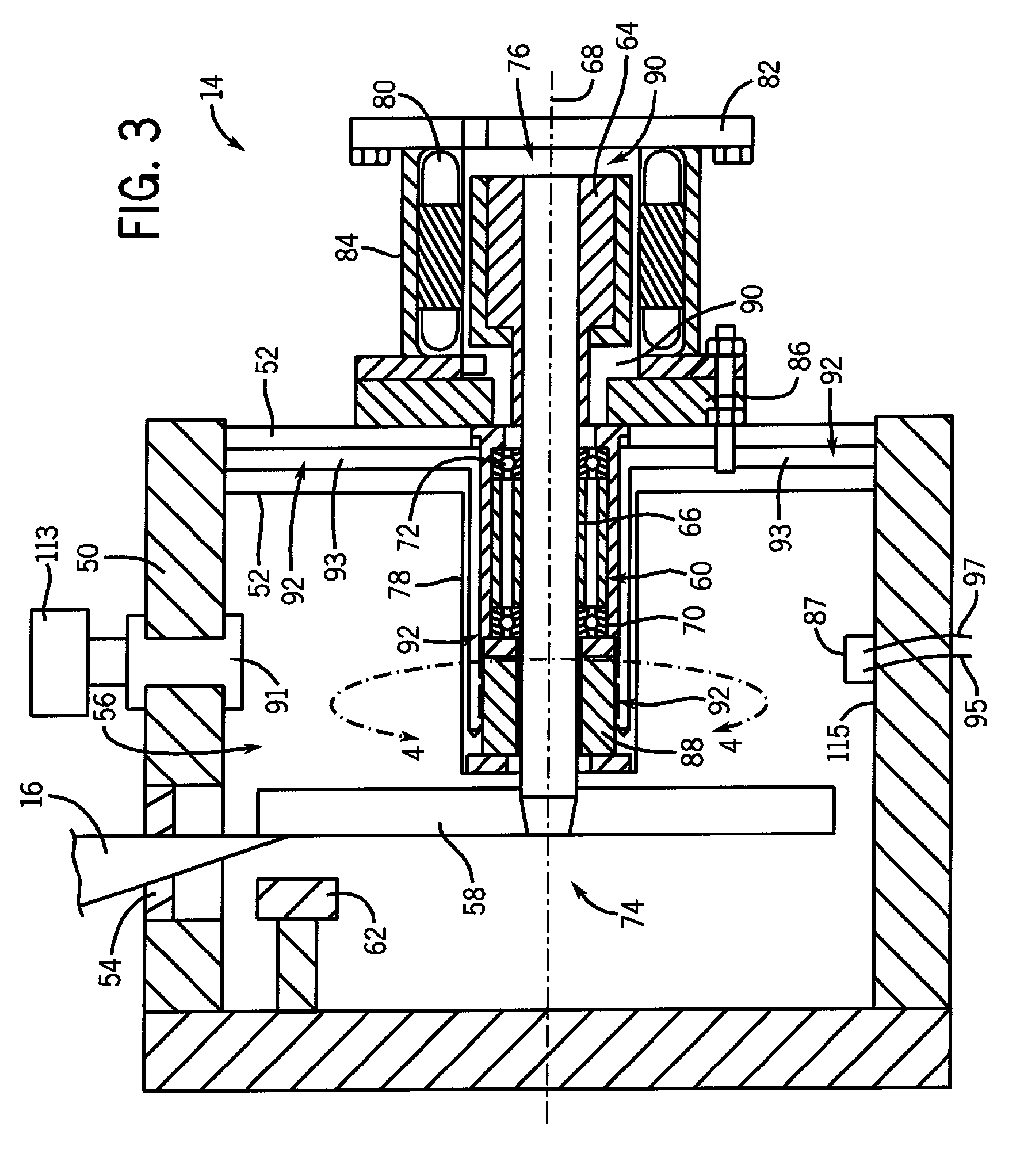 Pumping schemes for X-ray tubes with ferrofluid seals