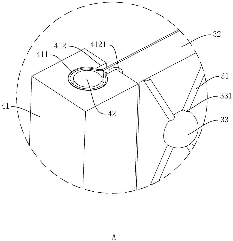 Compression deformation measuring device and measuring method for asphalt mixture compression test