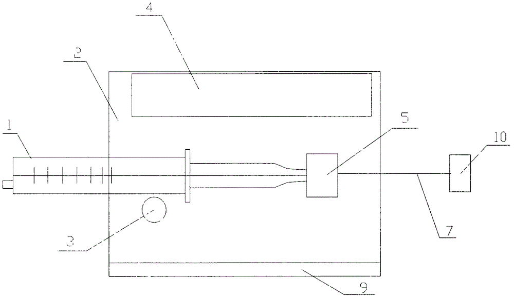 An electronic program control infusion pump and a control method