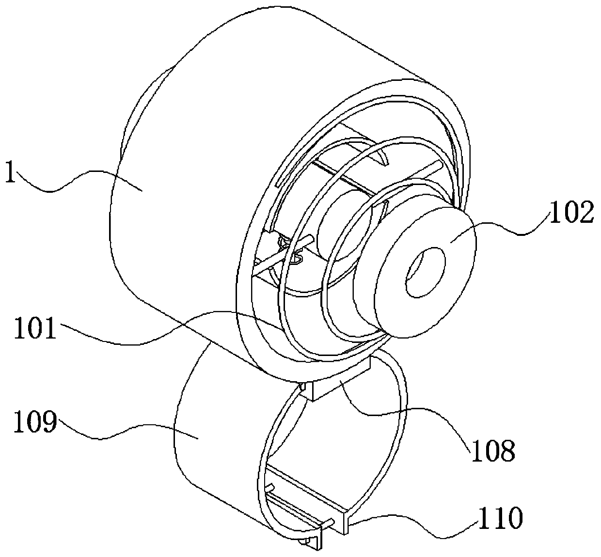 Catheter fixing device for gastrointestinal surgery