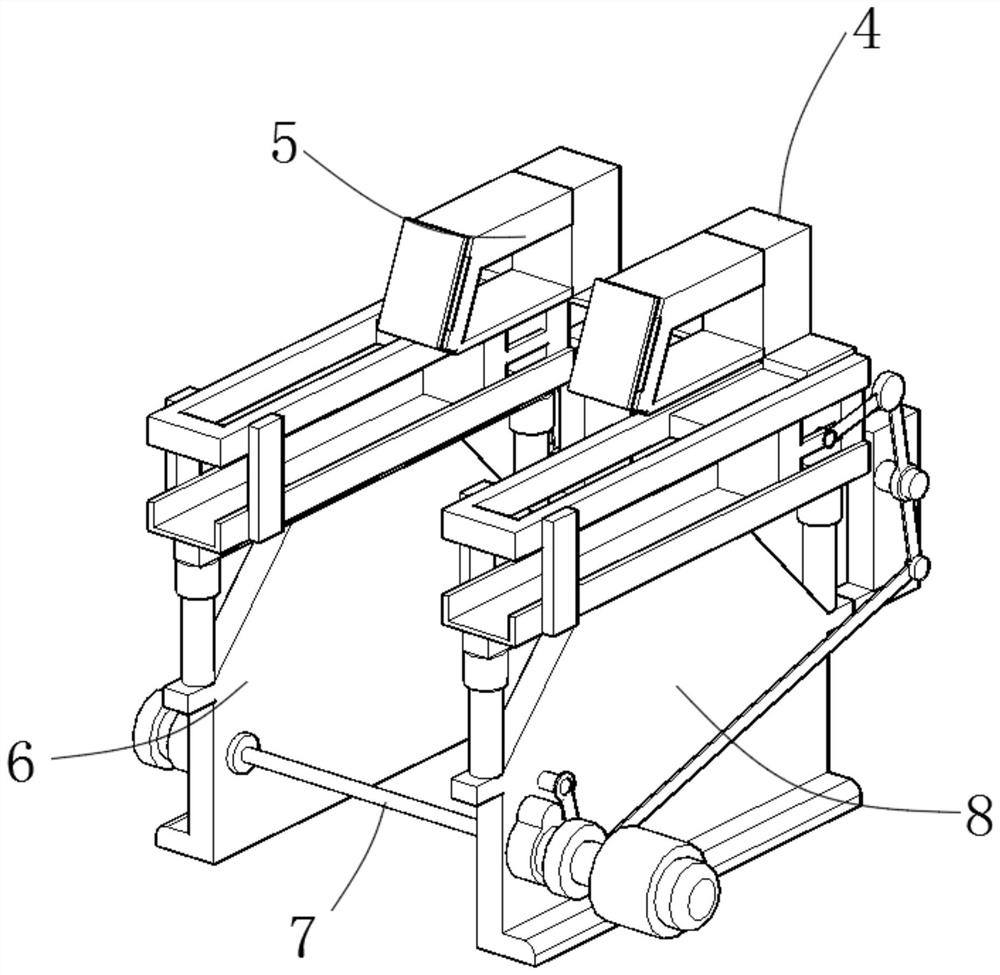A pushing device for mechanical processing production