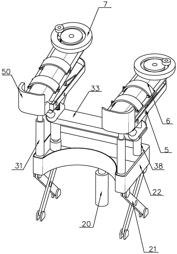 Arm rehabilitation treatment device based on orthopedic rehabilitation