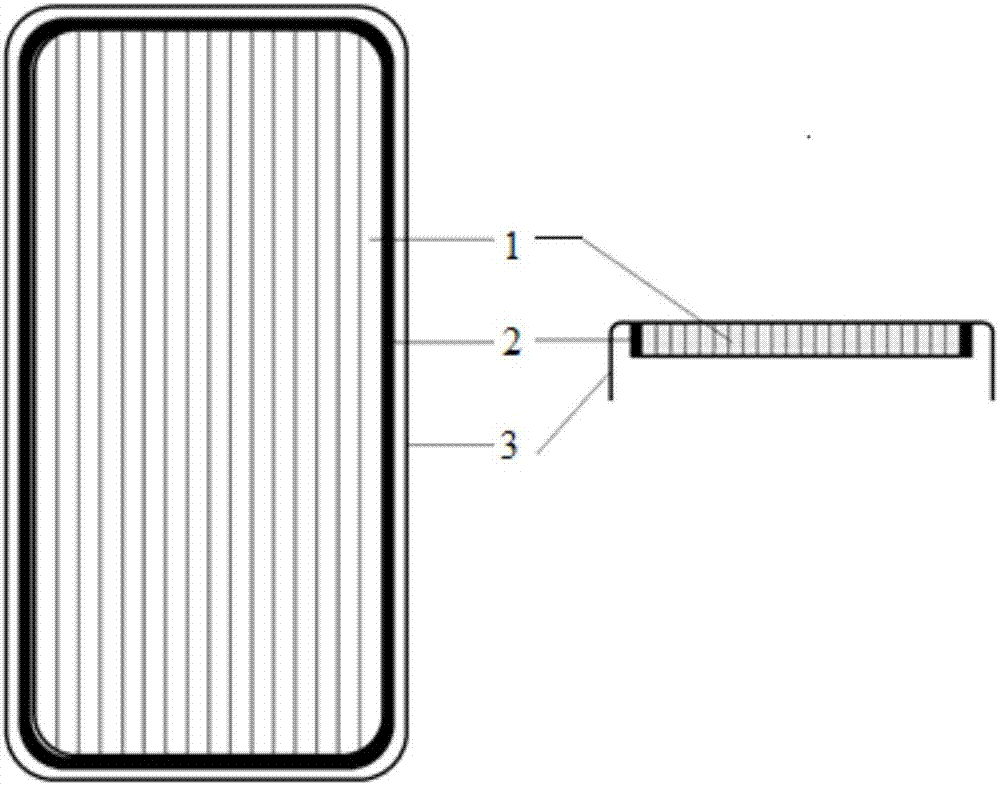 Method for connecting mobile phone sapphire screen with metal bounding frame