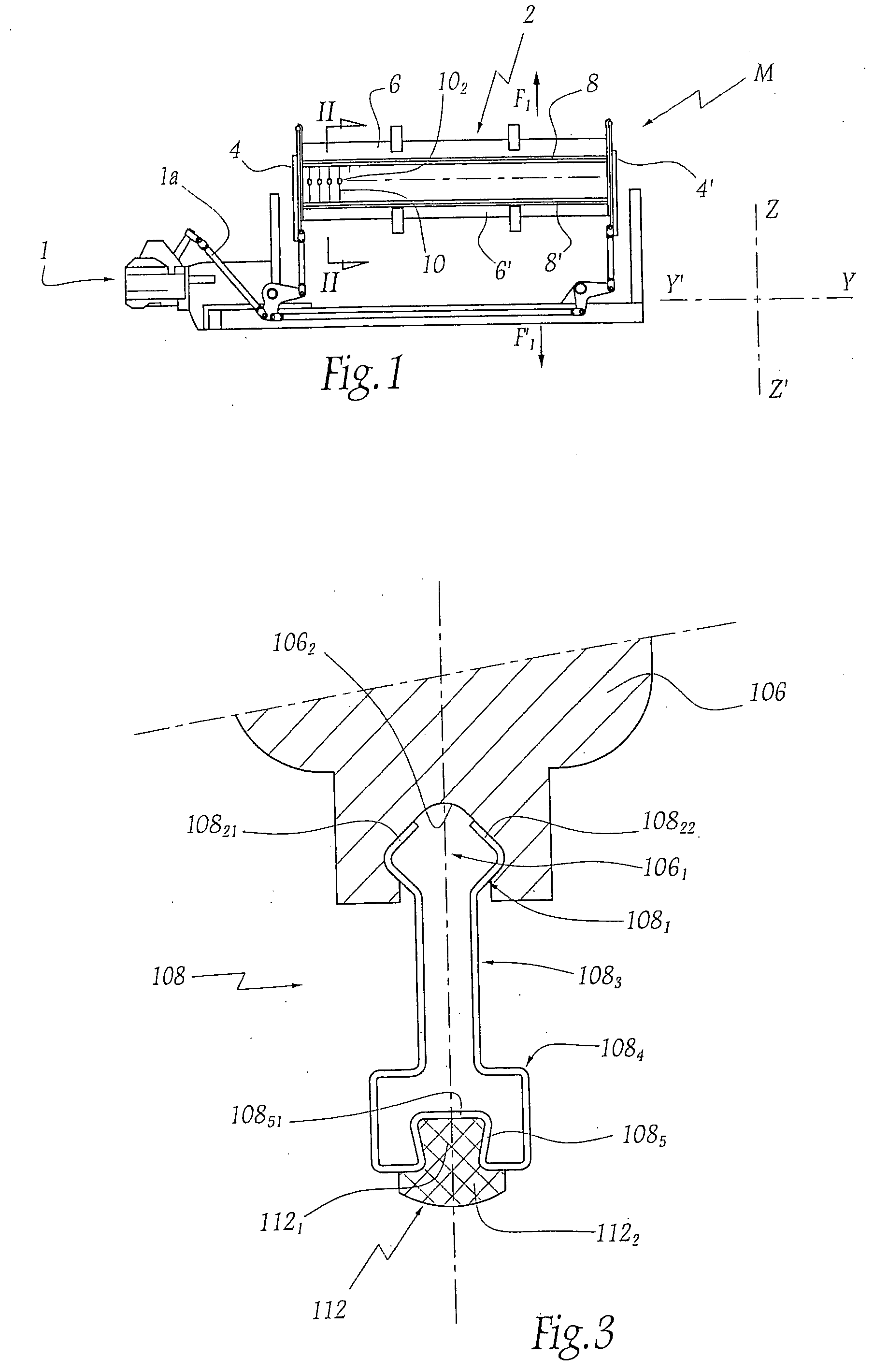 Heddle frame and weaving loom provided with at least one such frame