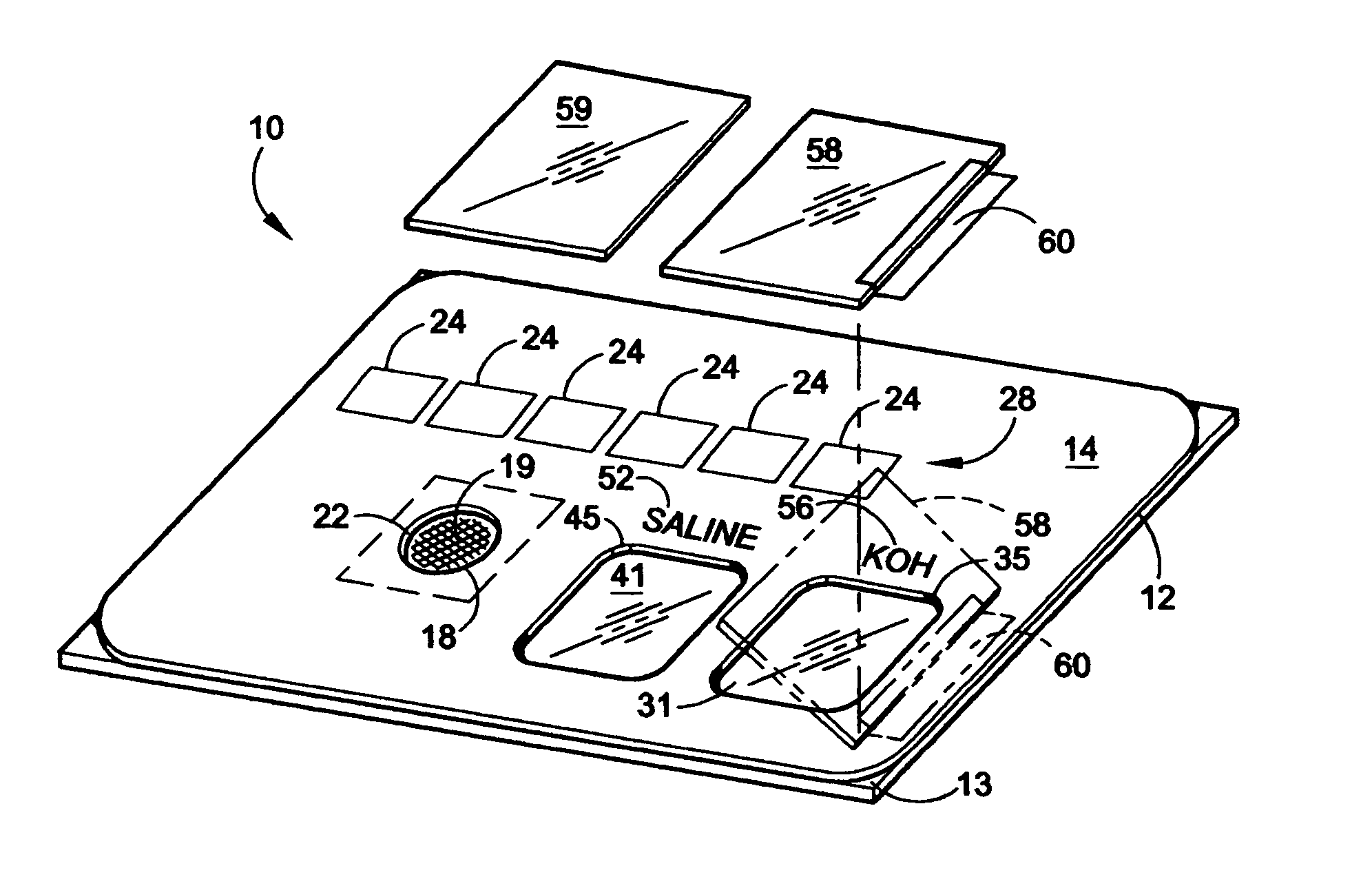 Diagnostic device and method of using same