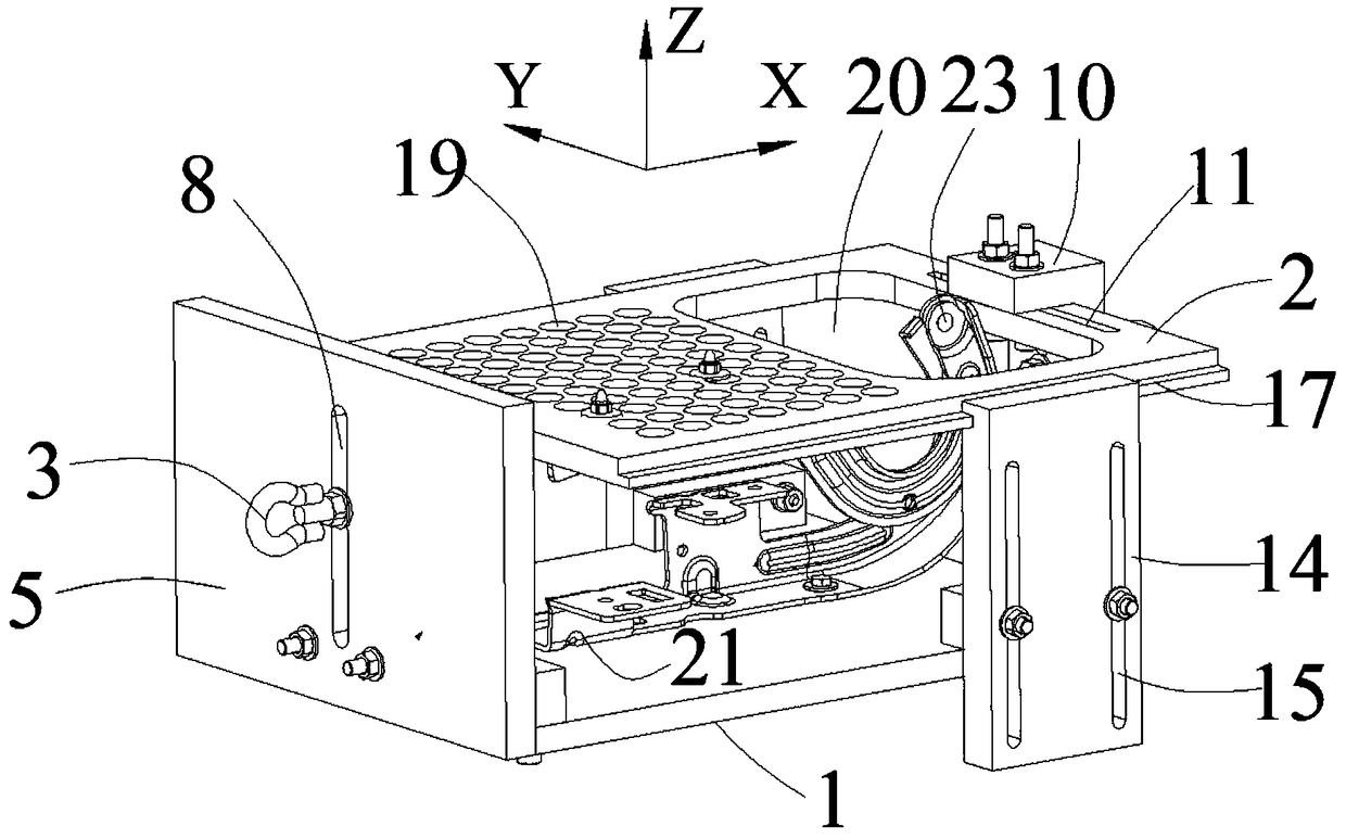 Static load experiment table of automobile hinge