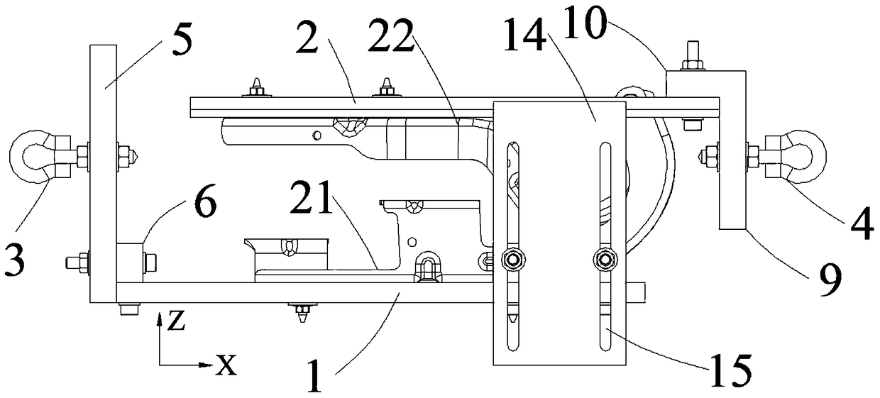 Static load experiment table of automobile hinge