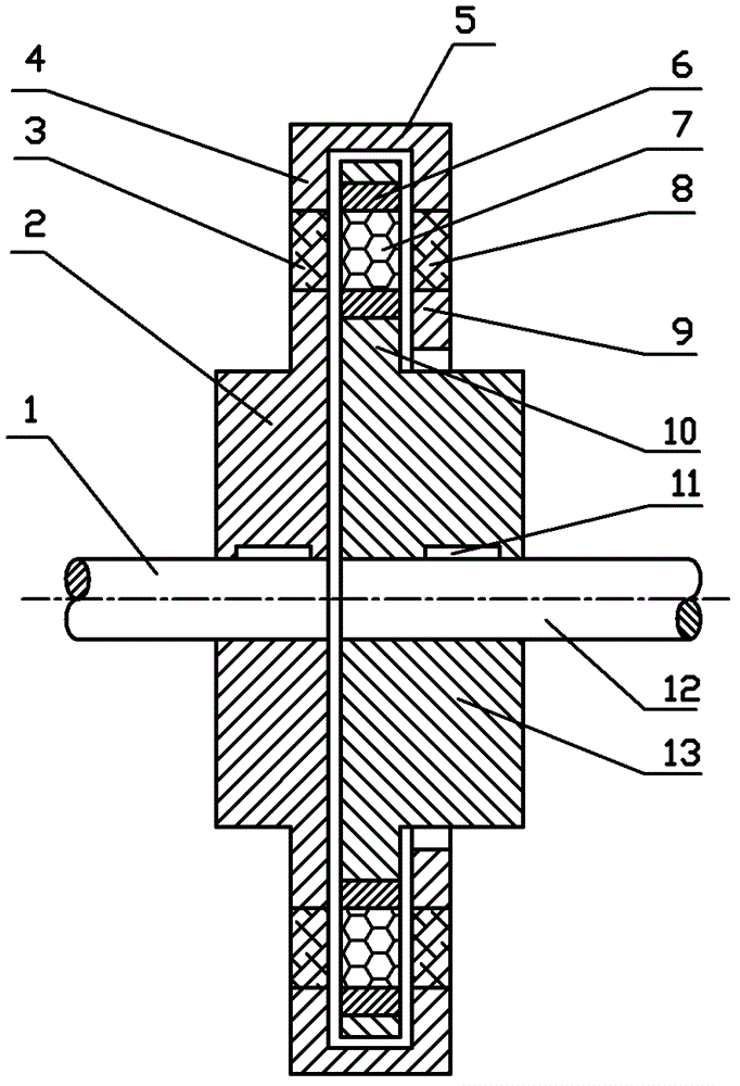 Magnetic force coupling adjustable transmission gear box