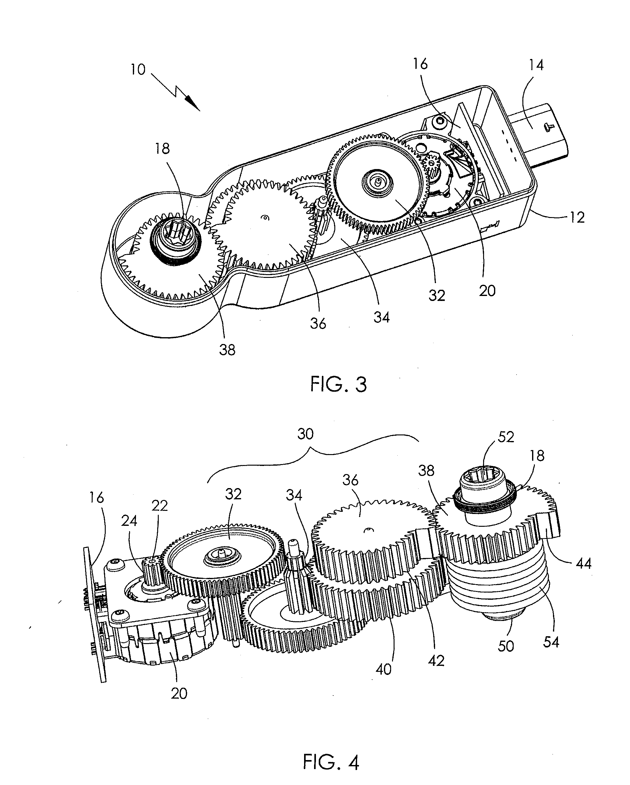 Actuator with Progressive Gear