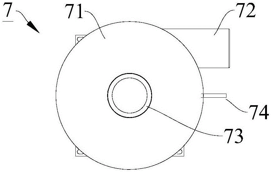 Gas-liquid separator and heat pump unit comprising same