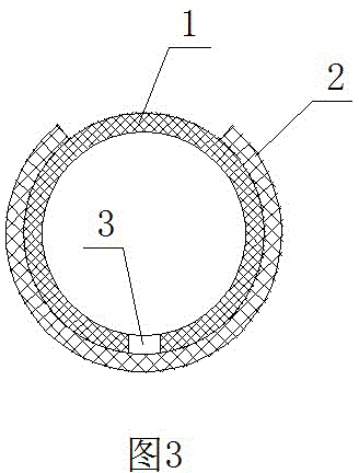 Coated drip irrigation pipe capable of applying common compound fertilizer