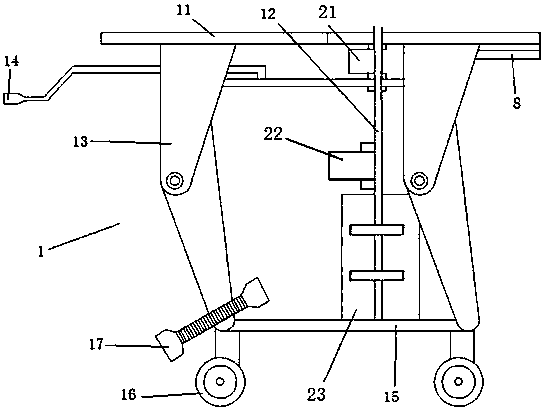 A multifunctional gastric lavage bed