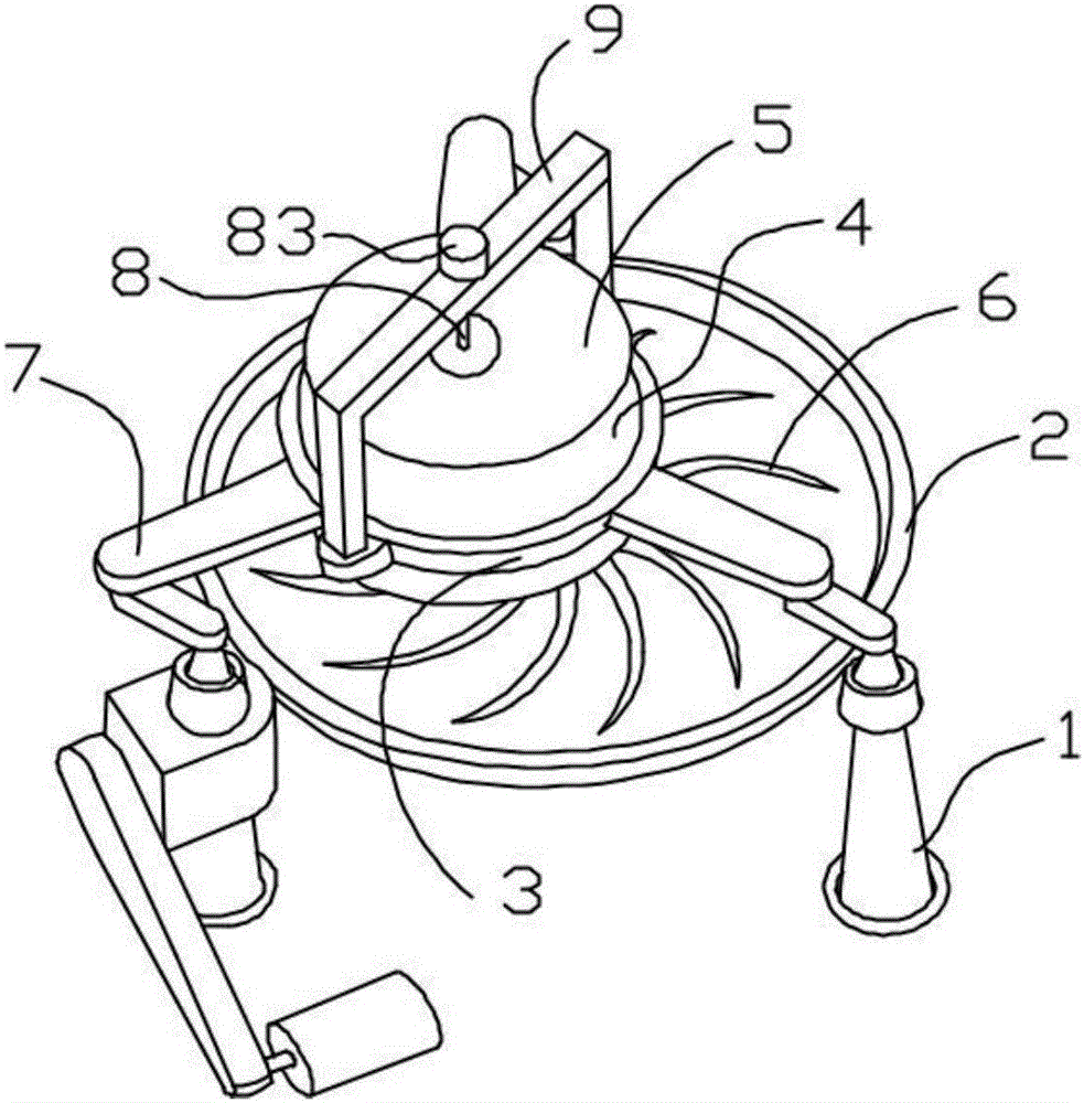 Pressurization cover beneficial to control of tea leaf rolling pressure