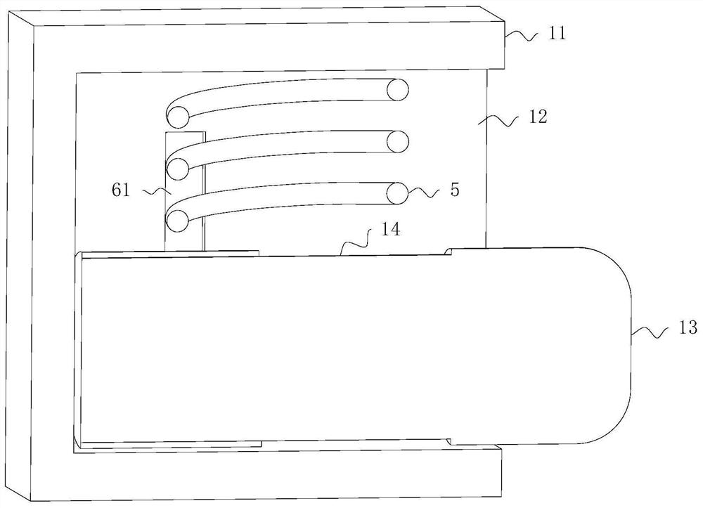 Easy-to-open door based on magnetic adsorption