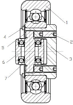 Novel composite bearing for forklifts