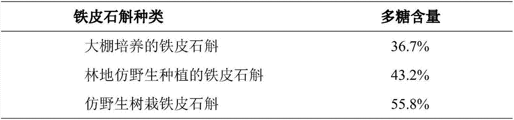 Method for planting dendrobium officinale in imitated wild conditions