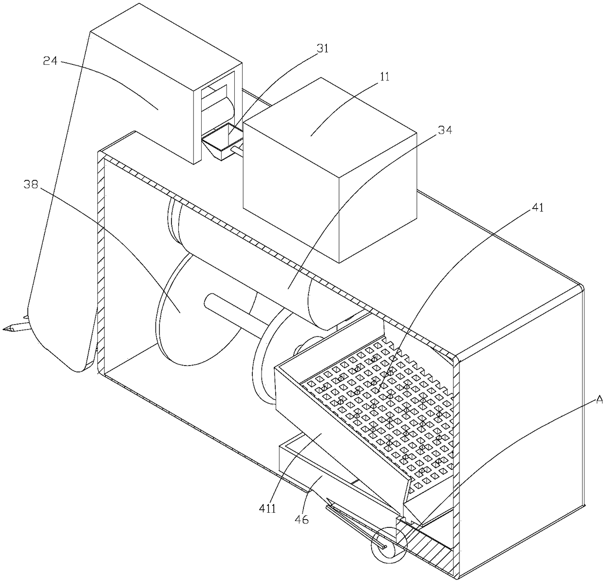 Garden soil treatment equipment for turf laying