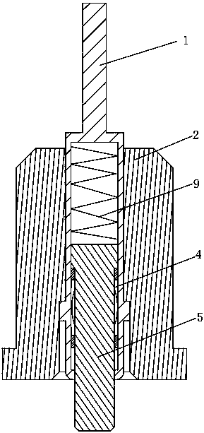 Spring needle module, filter and conducting and fixing method of filter and antenna coupling plate