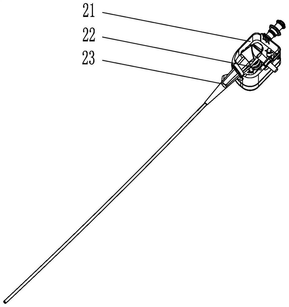 Endoscope body and digestive endoscope robot