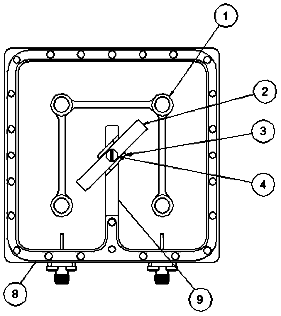 A 13-14 Open Cross-Coupling Structure