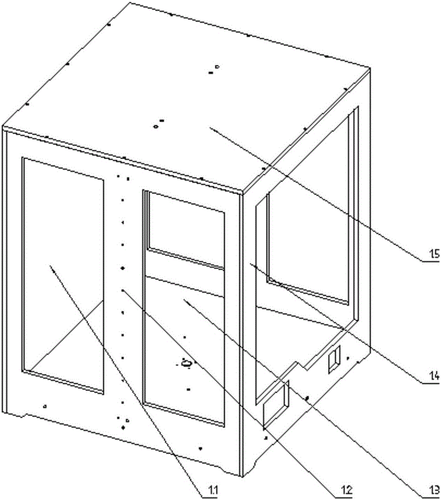 Double-spray-nozzle three-dimensional printer