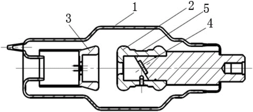 X-ray tube adopting titanium window structure