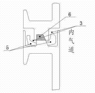 An engine plastic intake manifold