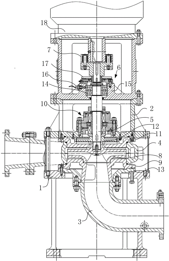 Centrifugal coal water slurry pump