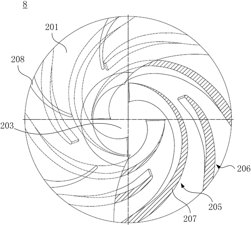 Centrifugal coal water slurry pump