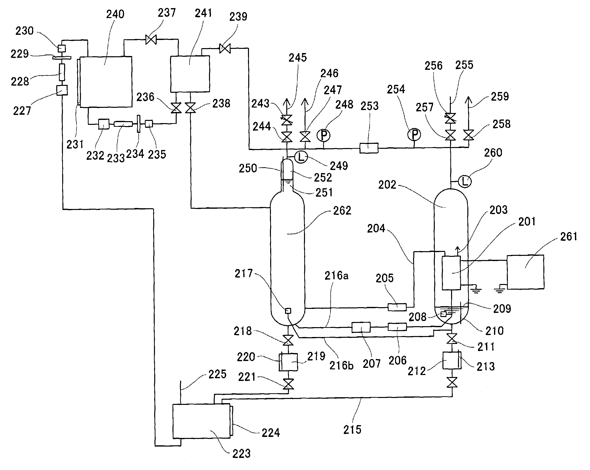 System and method for generating high pressure hydrogen