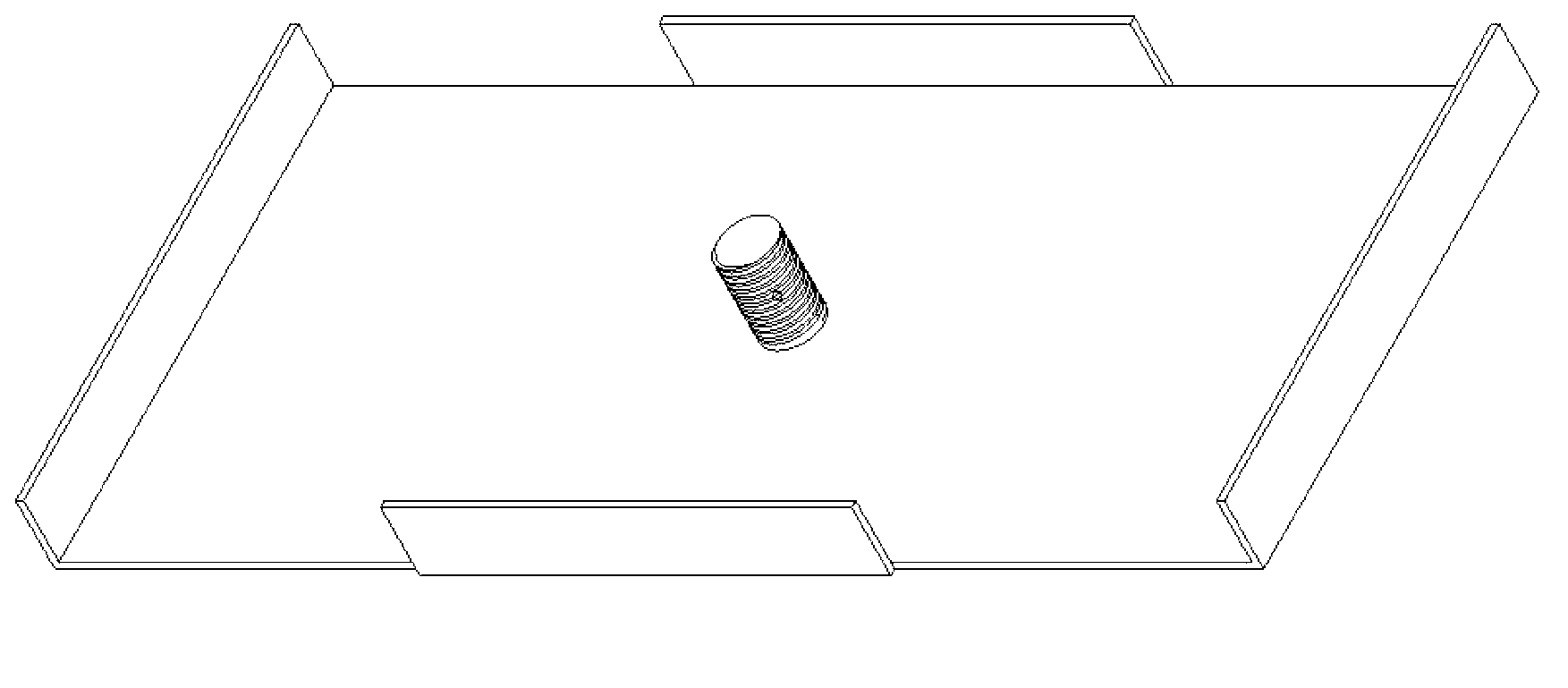 Monocular vision and binocular vision switching device for small robot