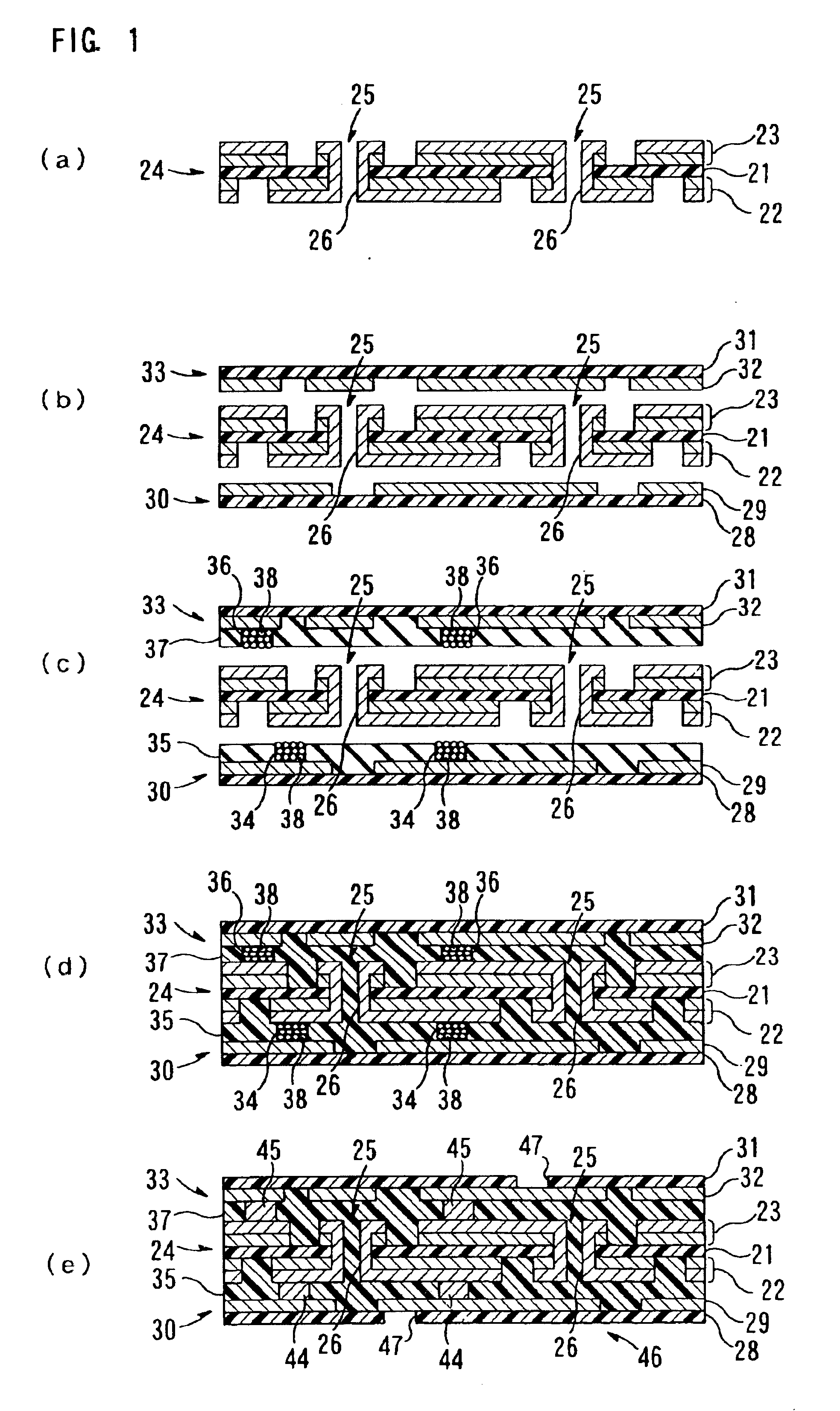 Multilayer flexible wiring circuit board and its manufacturing method