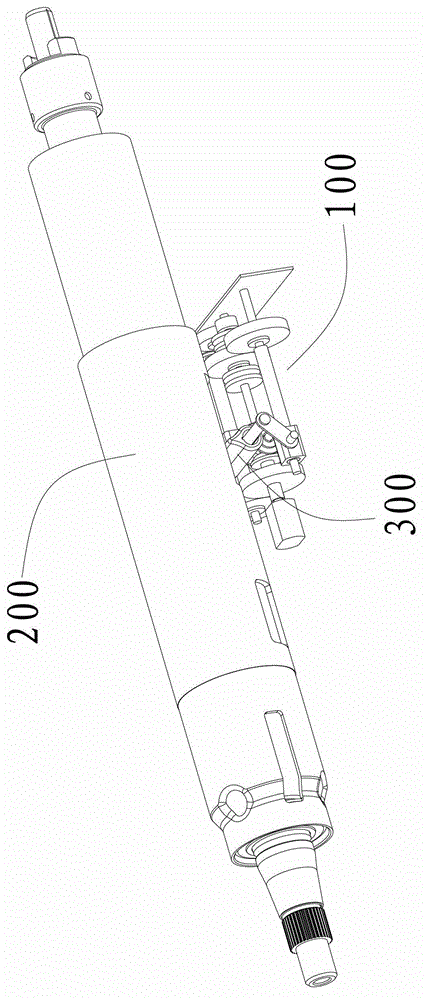 Steering column adjustment device and electronically controlled steering column assembly