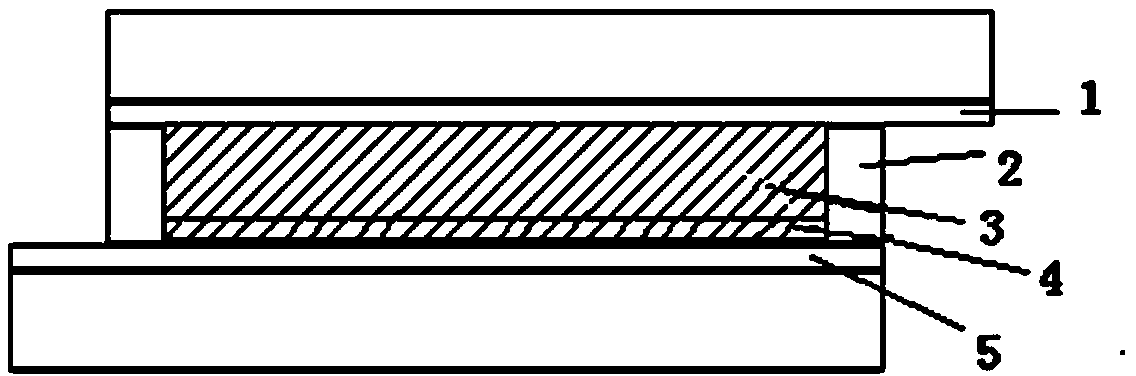 Mirror reflection type electrochromic device and preparation method thereof