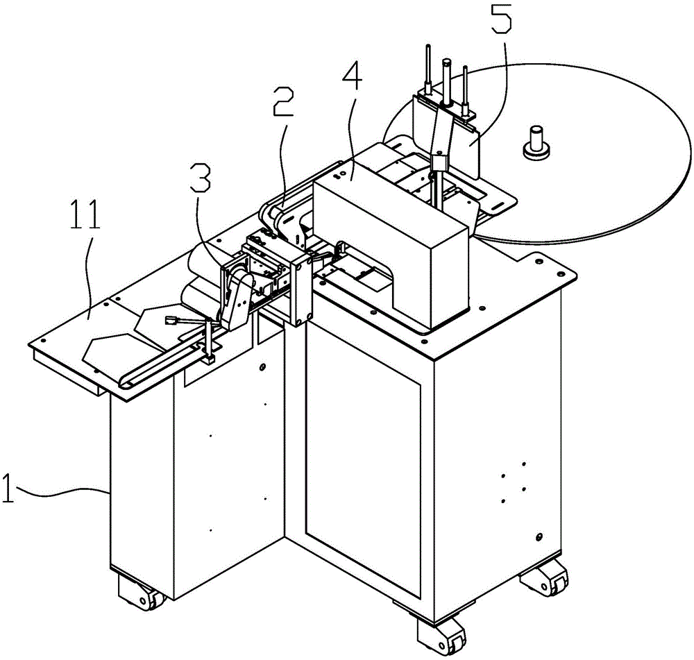 Automatic equipment for bag hemming and sewing